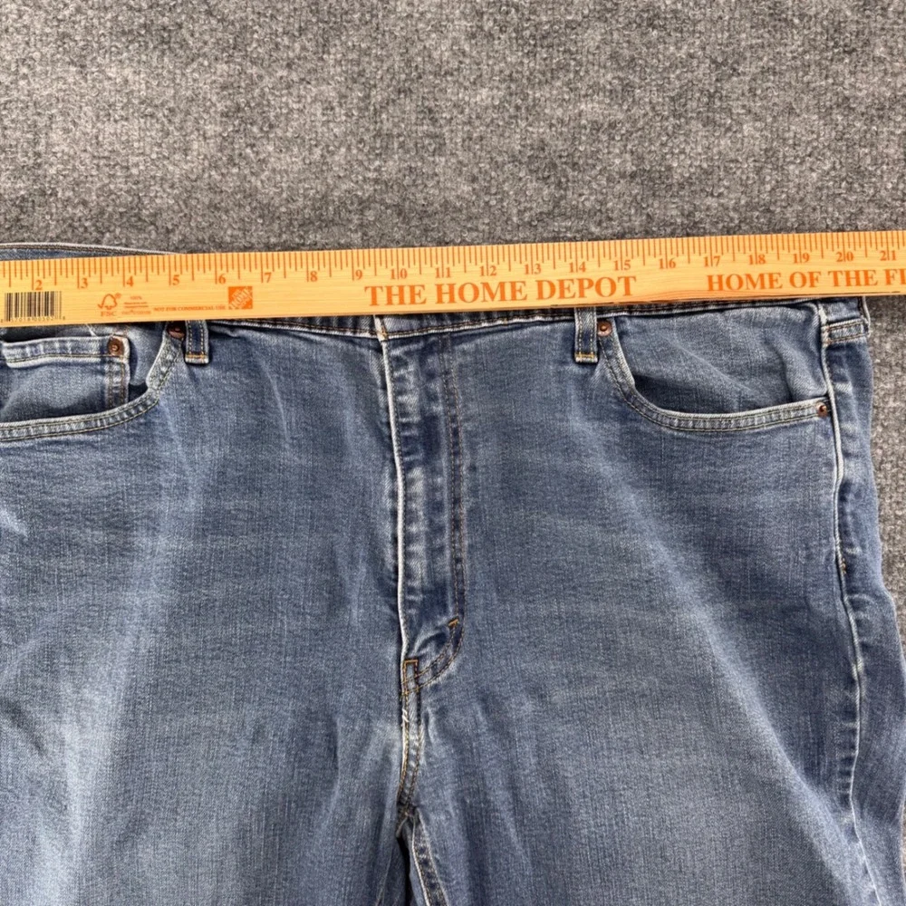 Levis 541 Athletic Taper Mens 42x32 Classic Denim Workwear Jeans Blue Pants